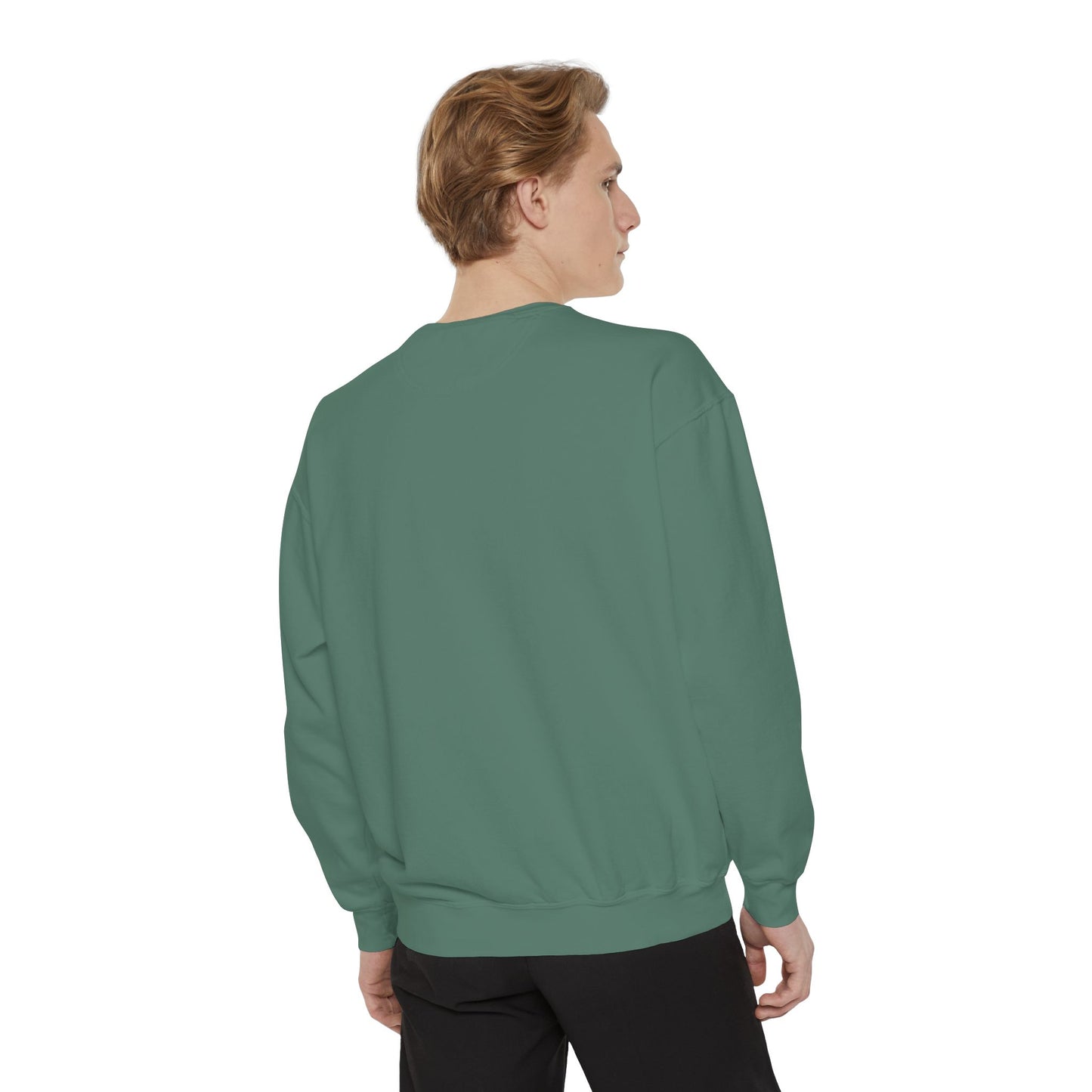 Cozy Garment-Dyed Sweatshirt with Ramen Design, Perfect for Food Lovers, Warm Casual Wear, Gifts for Him/Her, Unique Fashion Statement