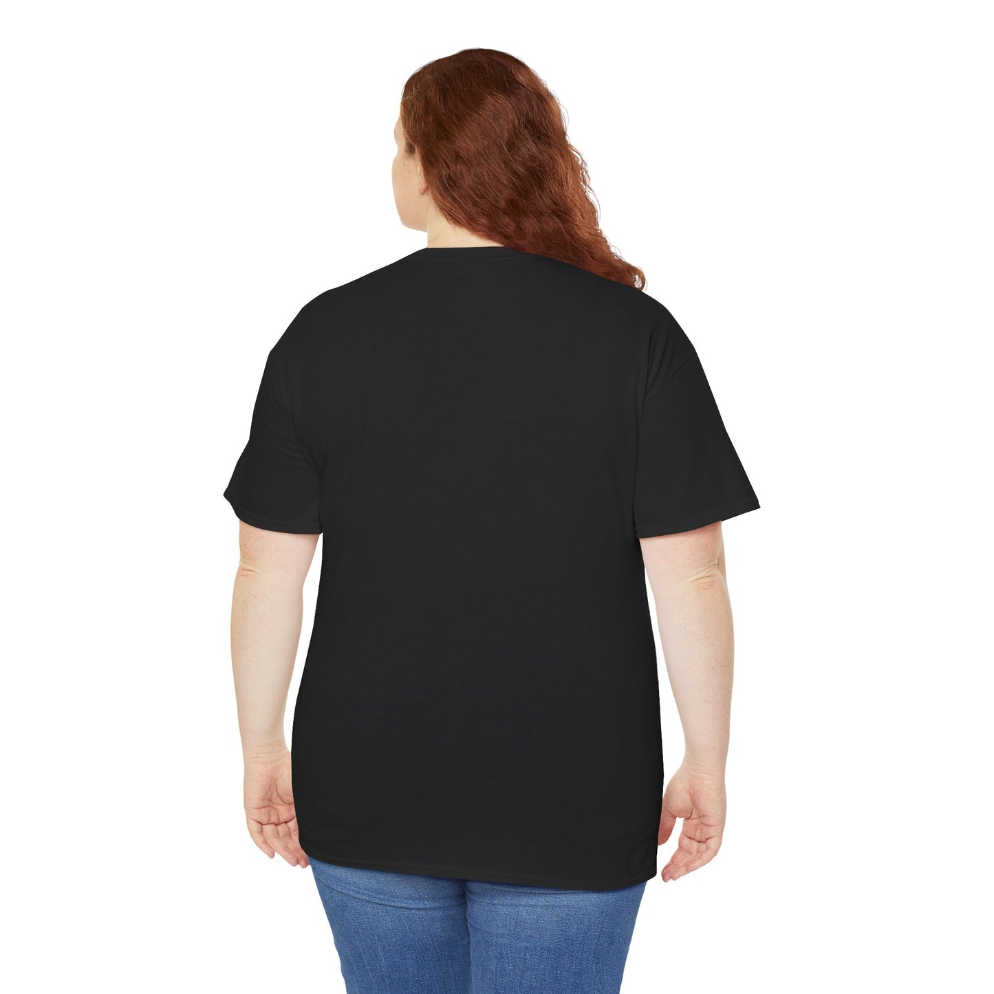 Black Elephant Floral Unisex Heavy Cotton Tee - Botanical Art, Graphic Tee, Casual Wear, Eco-Friendly Fashion, Unique Gift Idea