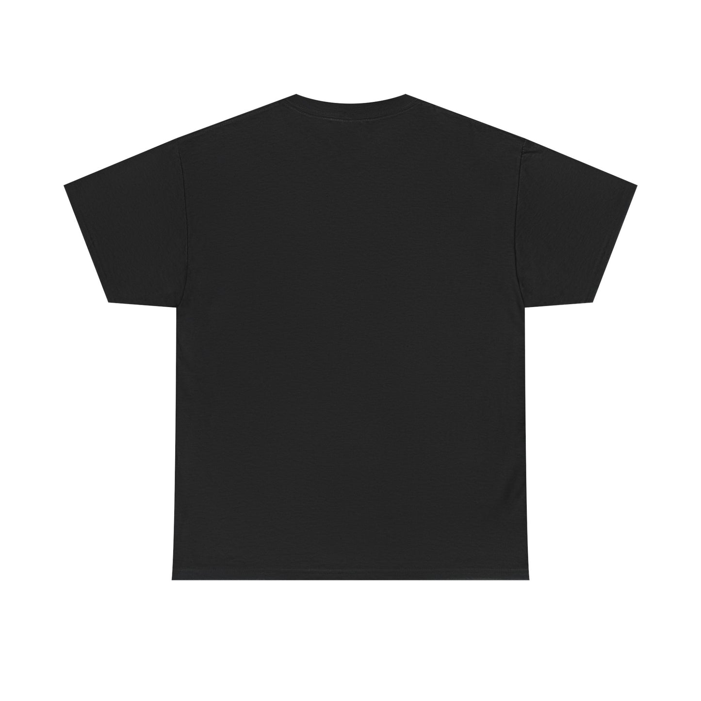 Black Elephant Floral Unisex Heavy Cotton Tee - Botanical Art, Graphic Tee, Casual Wear, Eco-Friendly Fashion, Unique Gift Idea