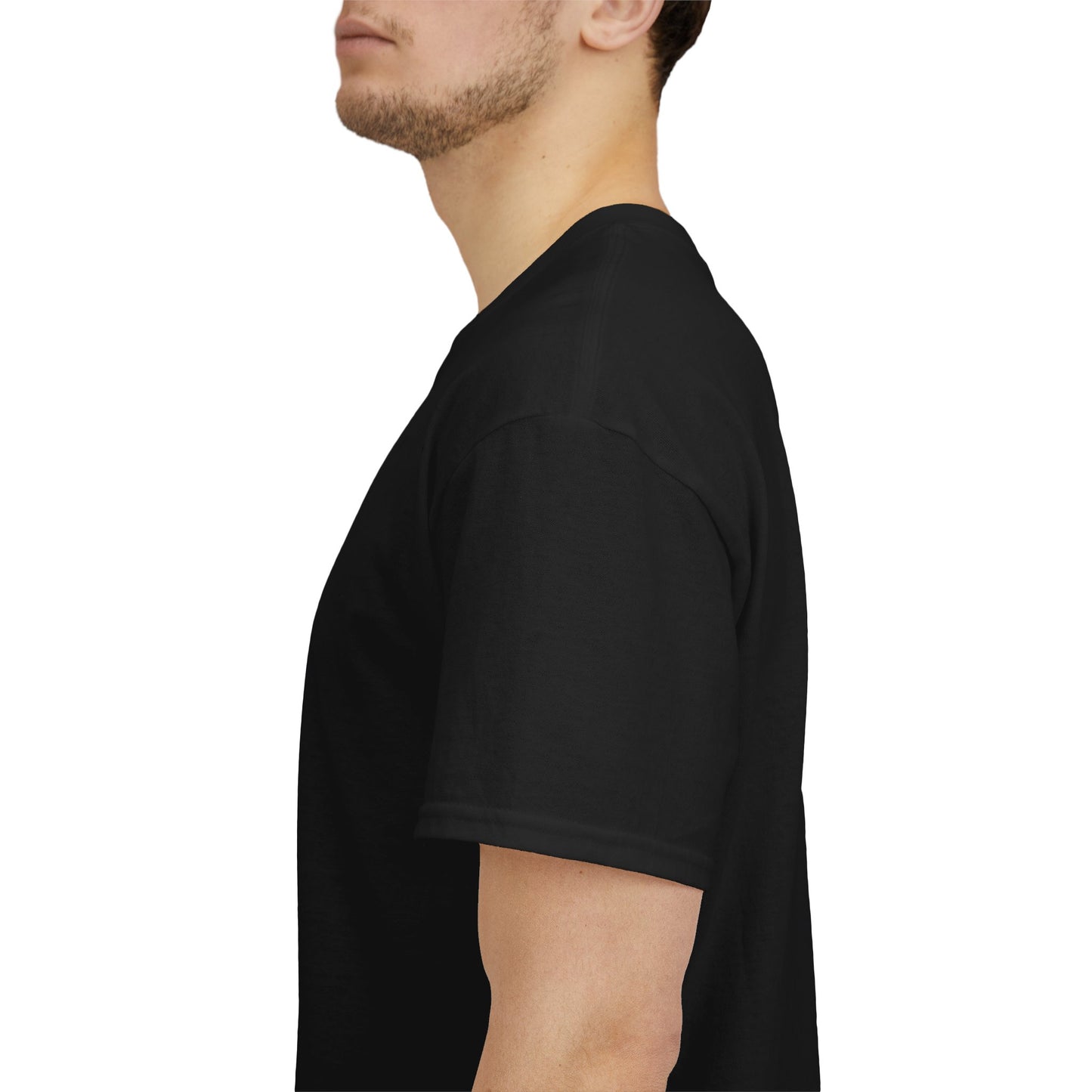 Black Elephant Floral Unisex Heavy Cotton Tee - Botanical Art, Graphic Tee, Casual Wear, Eco-Friendly Fashion, Unique Gift Idea