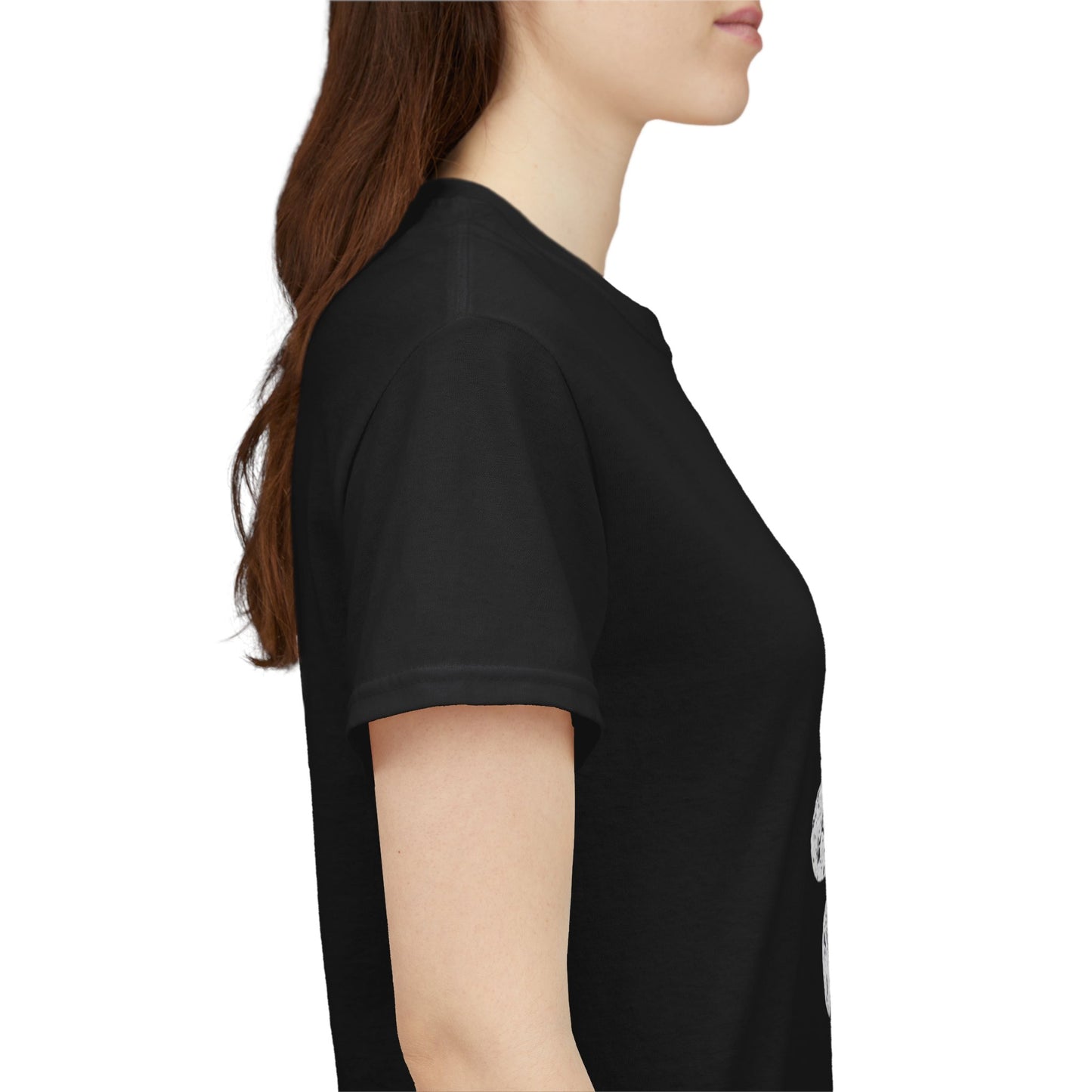 Black Elephant Floral Unisex Heavy Cotton Tee - Botanical Art, Graphic Tee, Casual Wear, Eco-Friendly Fashion, Unique Gift Idea