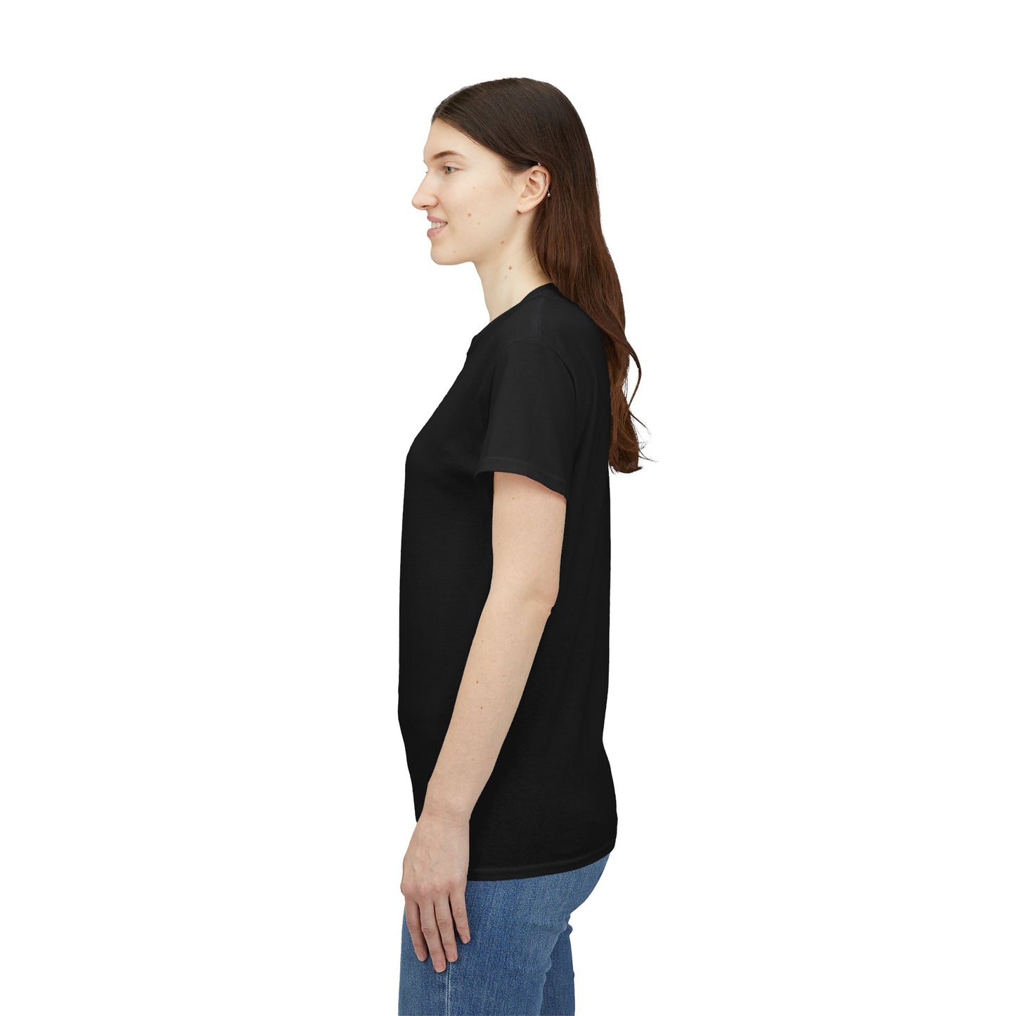 Black Elephant Floral Unisex Heavy Cotton Tee - Botanical Art, Graphic Tee, Casual Wear, Eco-Friendly Fashion, Unique Gift Idea