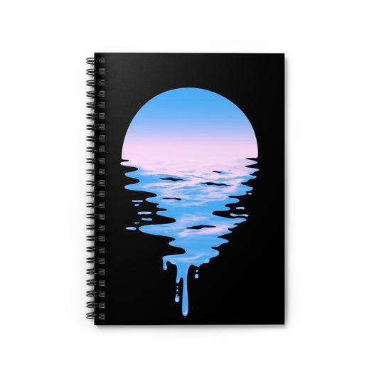 Ocean Reflection Spiral Notebook - Ruled Line for Dreamers & Creatives