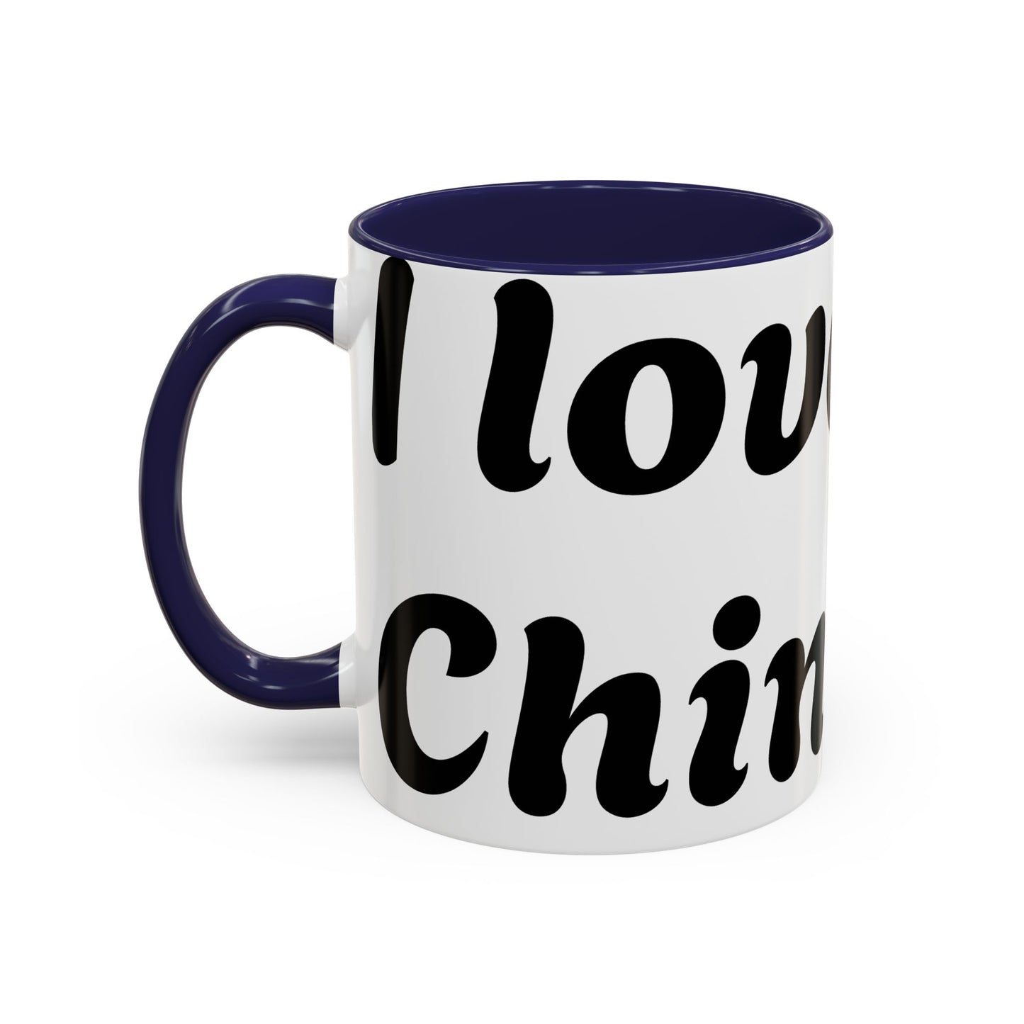 Chinese Love Accent Coffee Mug - Perfect for Tea Lovers, Gifts for Friends, Valentine's Day, Home Decor, Travel Mug