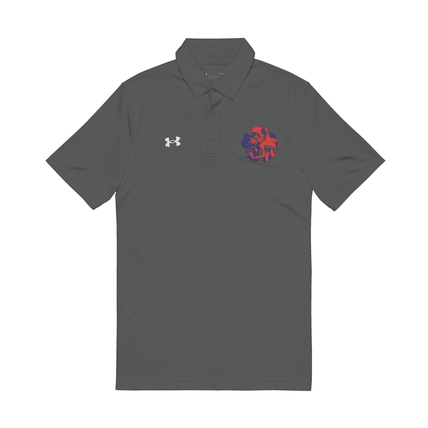 Under Armour® Men's Polo Shirt with Embroidered Floral Design, Stylish Casual Wear, Gift for Him, Golf Shirt, Summer Attire, [...]
