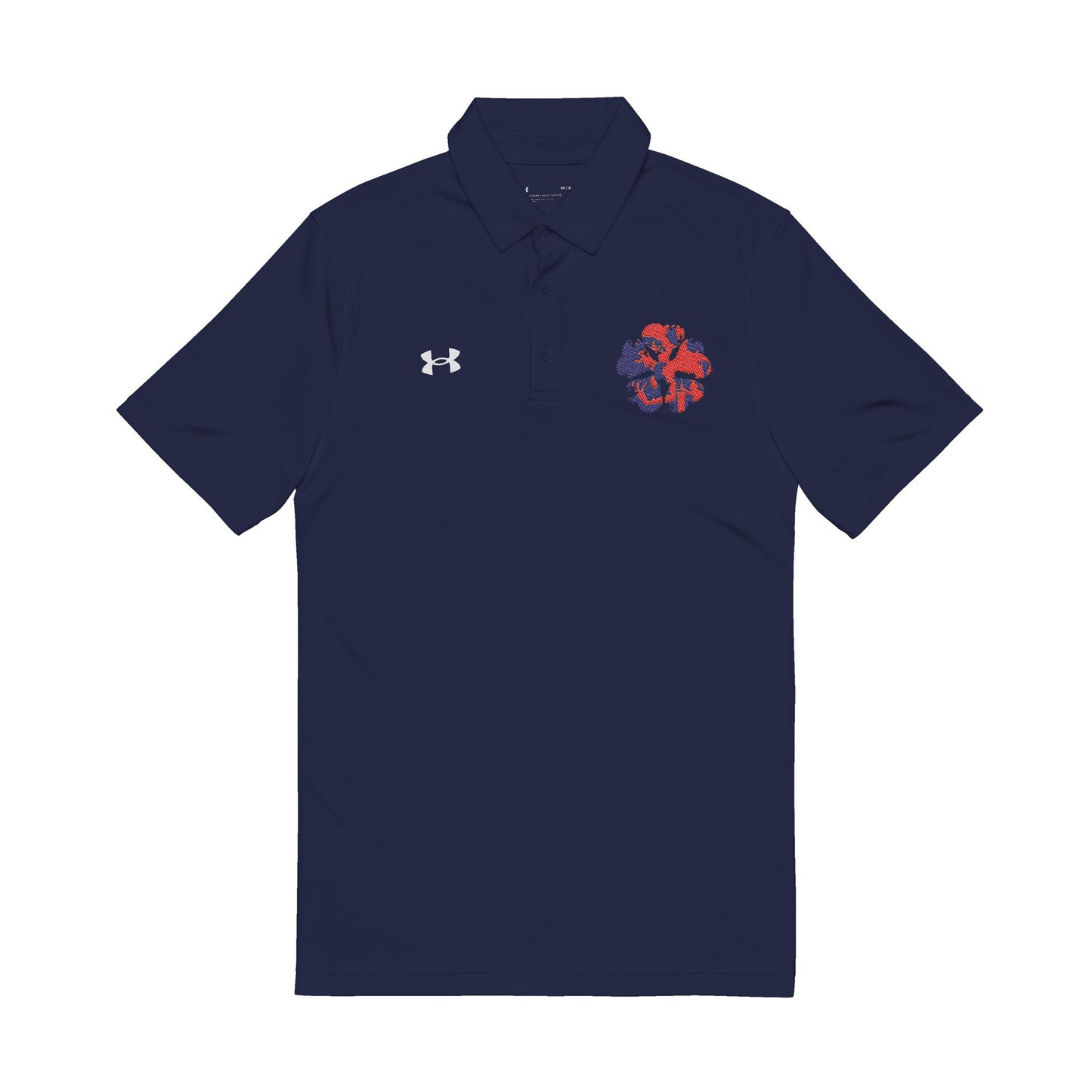 Under Armour® Men's Polo Shirt with Embroidered Floral Design, Stylish Casual Wear, Gift for Him, Golf Shirt, Summer Attire, [...]