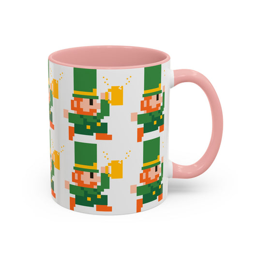 Retro Leprechaun Coffee Mug - 11oz & 15oz | Perfect for St. Patrick's Day Celebrations!