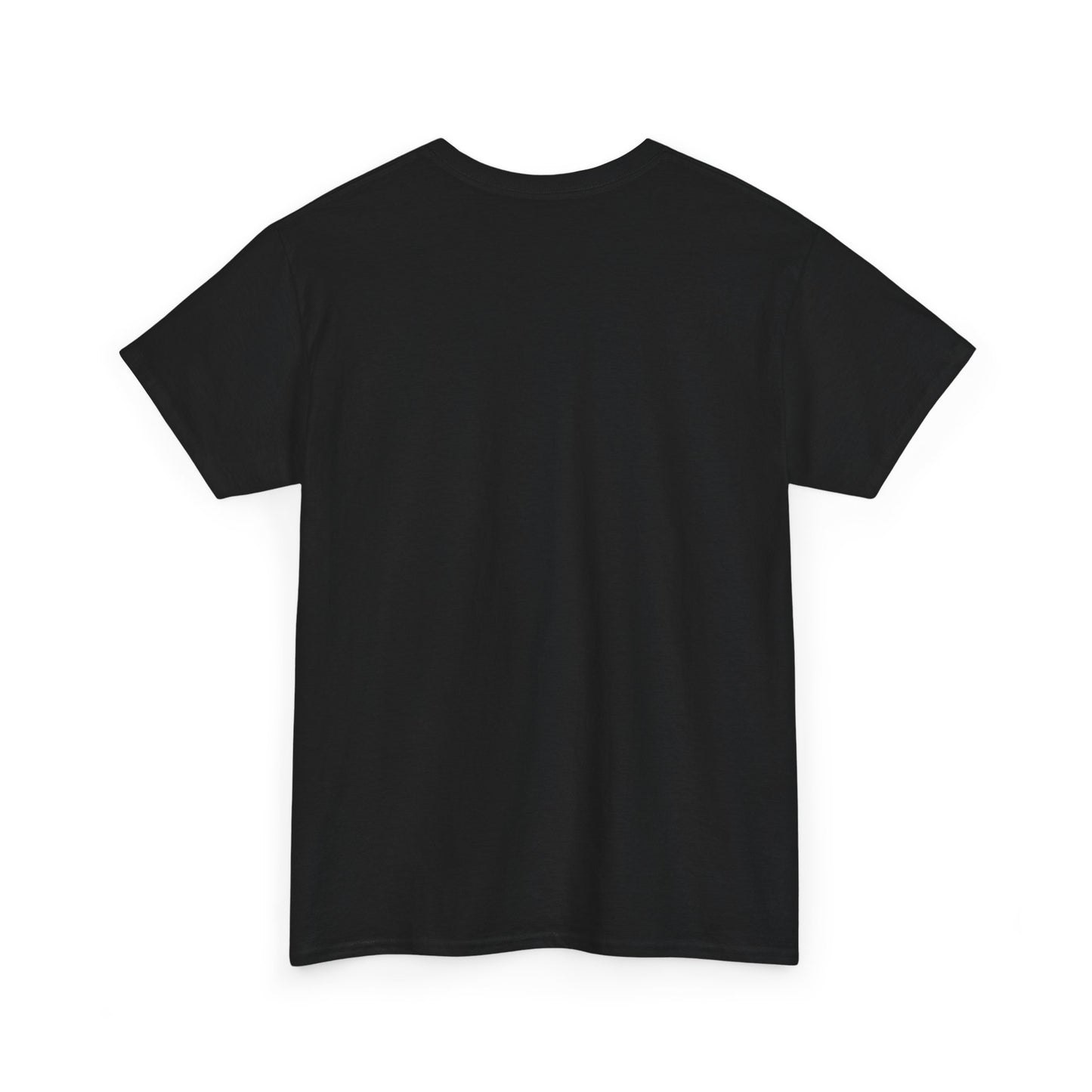 Black Elephant Floral Unisex Heavy Cotton Tee - Botanical Art, Graphic Tee, Casual Wear, Eco-Friendly Fashion, Unique Gift Idea