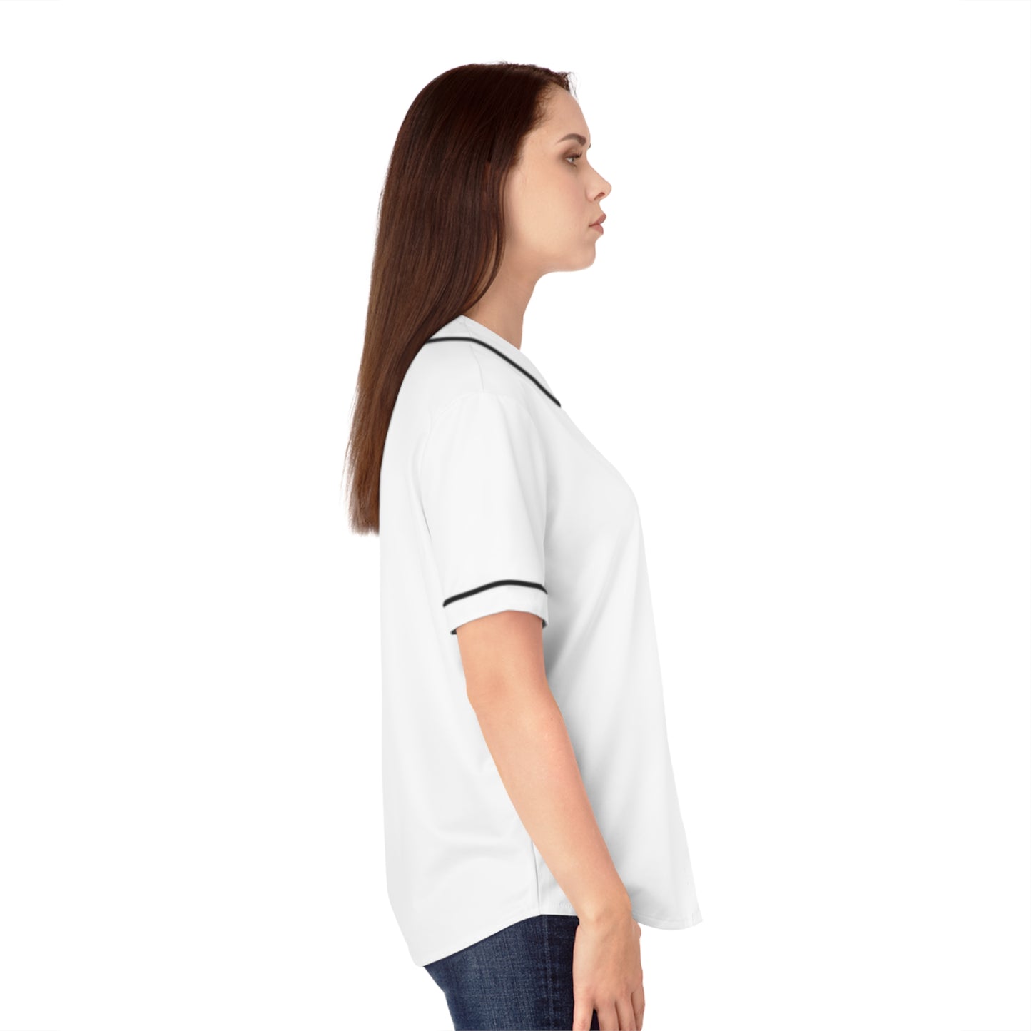 Cute Women's Baseball Jersey, Sports Apparel, Personalized Gift, Casual Wear, Summer Outfit, Team Spirit Top